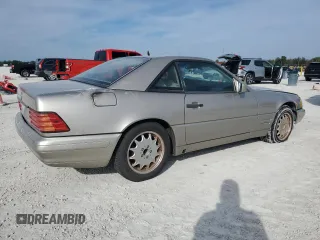 1997 Mercedes-Benz SL-Class with VIN WDBFA67F4VF149227, listed as a Copart auction lot 42790075 with 0 mi miles and Salvage Title. Bid and sale history available at carsss.com. Image 3.