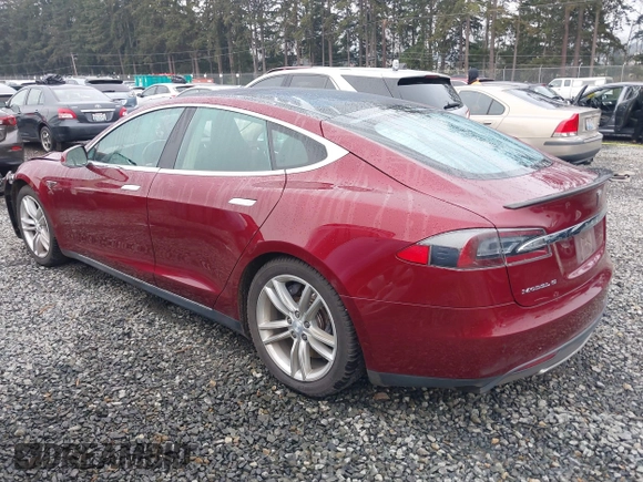 2012 Tesla Model S Performance with VIN 5YJSA1DP3CFS00394, listed as a IAAI auction lot 41309464 with 91,561 mi miles and . Bid and sale history available at DreamBid. Image 3.