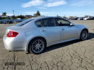 2008 Infiniti G35 Sedan Journey with VIN JNKBV61E98M226659, listed as a Copart auction lot 88713895 with 182,886 mi miles and Salvage Title. Bid and sale history available at carsss.com. Image 3.