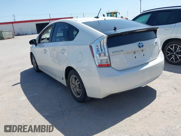 2010 Toyota Prius II with VIN JTDKN3DU7A0233030, listed as a IAAI auction lot 41997457 with 205,966 mi miles. Bid and sale history available at carsss.com. Image 3.