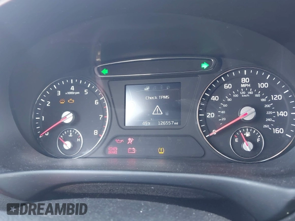 2016 Kia Sorento LX with VIN 5XYPGDA54GG065563, listed as a IAAI auction lot 41801533 with 126,557 mi miles. Bid and sale history available at carsss.com. Image 7.