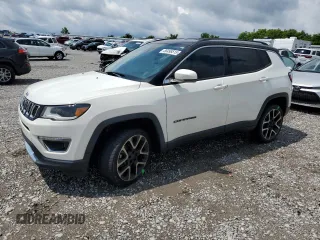 2017 Jeep Compass Limited z VIN 3C4NJDCB9HT688277, wystawiony jako Copart lot #56498515 z przebiegiem 76 960 mil mil oraz Szkoda całkowita • Salvage title. Historia ofert i sprzedaży dostępna na DreamBid. Obrazek 1.