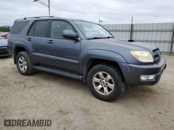 2005 Toyota 4Runner SR5 with VIN JTEBT14RX50056416, listed as a Copart auction lot 54398755 with 263,666 mi miles and Clean Title. Bid and sale history available at DreamBid. Image 4.
