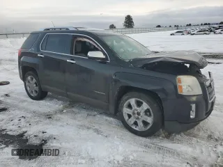 2011 GMC Terrain SLT-2 with VIN 2CTFLXE51B6229722, listed as a Copart auction lot 45777265 with 109,166 mi miles and Salvage Title. Bid and sale history available at carsss.com. Image 4.