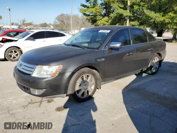 2008 Ford Taurus Limited with VIN 1FAHP25W98G149331, listed as a Copart auction lot 75864854 with 175,878 mi miles and Salvage Title. Bid and sale history available at carsss.com. Image 1.