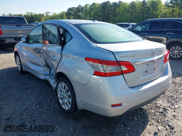 2015 Nissan Sentra SR with VIN 3N1AB7AP9FL680305, listed as a IAAI auction lot 41975268 with 97,778 mi miles and . Bid and sale history available at DreamBid. Image 3.