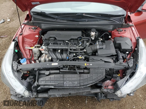 2023 Hyundai Elantra SEL with VIN KMHLS4AGXPU617964, listed as a Copart auction lot 55487845 with 32,060 mi miles and Salvage title. Bid and sale history available at DreamBid. Image 11.