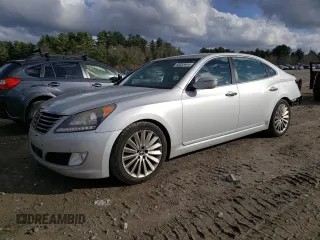 2016 Hyundai Equus Ultimate with VIN KMHGH4JH9GU101605, listed as a Copart auction lot 80658444 with 137,884 mi miles and Salvage Title. Bid and sale history available at DreamBid. Image 1.