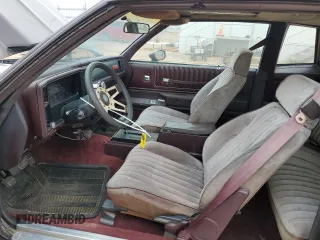1985 Chevrolet Monte Carlo Sport SS с VIN 1G1GZ37G2FR216146, выставлен на аукционе Copart как лот 44599075 с пробегом 98 095 миль миль и Чистый • Clean title. История ставок и продаж доступна на DreamBid. Изображение 7.