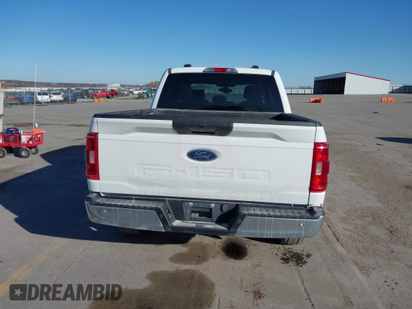 2023 Ford F-150 XL with VIN 1FTEW1EB6PKD46153, listed as a IAAI auction lot 41441521 with 122,754 mi miles and . Bid and sale history available at carsss.com. Image 16.