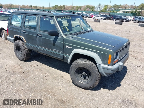 1998 Jeep Cherokee Sport with VIN 1J4FJ68S9WL189992, listed as a IAAI auction lot 42039822 with 156,006 mi miles. Bid and sale history available at carsss.com. Image 1.