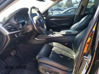 2015 BMW X6 xDrive50i with VIN 5UXKU6C53F0F94035, listed as a Copart auction lot 49604204 with 122,910 mi miles and Salvage Title. Bid and sale history available at carsss.com. Image 7.