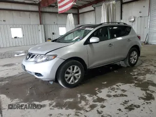 2012 Nissan Murano SV with VIN JN8AZ1MW7CW221292, listed as a Copart auction lot 54353965 with 128,526 mi miles and Salvage Title. Bid and sale history available at carsss.com. Image 1.
