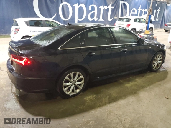 2018 Audi A6 Premium with VIN WAUF8AFC9JN018735, listed as a Copart auction lot 43585535 with 144,828 mi miles and Clean Title. Bid and sale history available at carsss.com. Image 3.