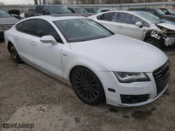 2015 Audi A7 3.0 Premium Plus with VIN WAUWGAFC1FN016620, listed as a Copart auction lot 46958413 with 96,988 mi miles. Bid and sale history available at carsss.com. Image 4.
