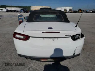 2017 FIAT 124 Spider Classica with VIN JC1NFAEK0H0106431, listed as a Copart auction lot 55705475 with 56,230 mi miles and Clean title. Bid and sale history available at DreamBid. Image 6.