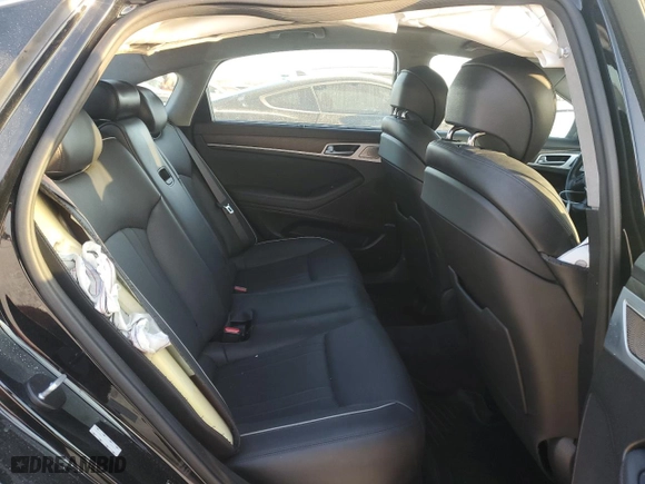 2018 Genesis G80 5.0L Ultimate with VIN KMHGN4JF4JU228941, listed as a Copart auction lot 75126194 with 61,704 mi miles and Non Repairable. Bid and sale history available at carsss.com. Image 10.