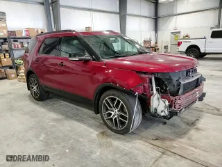 2017 Ford Explorer Sport with VIN 1FM5K8GT7HGD11082, listed as a Copart auction lot 85880304 with 92,934 mi miles and Salvage Title. Bid and sale history available at carsss.com. Image 11.