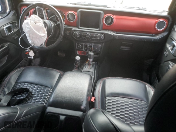 2021 Jeep Wrangler Unlimited Rubicon z VIN 1C4HJXFN1MW793064, wystawiony jako Copart lot #55643305 z przebiegiem 51 944 mil mil oraz Szkoda całkowita • Salvage title. Historia ofert i sprzedaży dostępna na DreamBid. Obrazek 8.