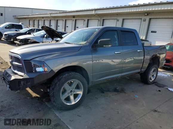 2010 Dodge 1500 SLT with VIN 1D7RV1CT2AS129373, listed as a Copart auction lot 87654915 with 278,390 mi miles and Salvage Title. Bid and sale history available at DreamBid. Image 1.