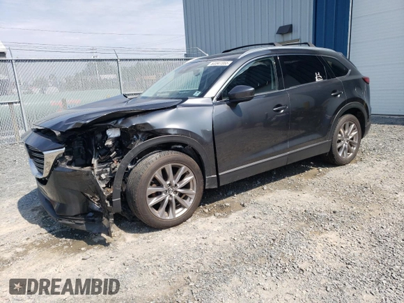2020 Mazda CX-9 Touring with VIN JM3TCBCY3L0412801, listed as a Copart auction lot 63347355 with 110,374 mi miles and Salvage title. Bid and sale history available at DreamBid. Image 1.