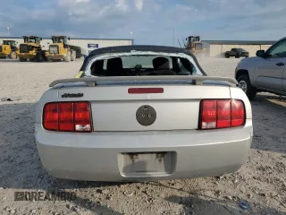 2006 Ford Mustang Standard with VIN 1ZVFT84N065226215, listed as a Copart auction lot 55126545 with 193,245 mi miles and Clean Title. Bid and sale history available at carsss.com. Image 6.
