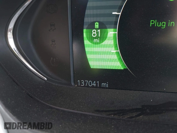 2018 Chevrolet Bolt EV Premier with VIN 1G1FX6S08J4139950, listed as a IAAI auction lot 41151990 with 137,041 mi miles. Bid and sale history available at carsss.com. Image 16.