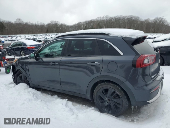 2018 Kia Niro EX with VIN KNDCC3LCXJ5145594, listed as a Copart auction lot 44328865 with 87,669 mi miles and Salvage Title. Bid and sale history available at carsss.com. Image 2.