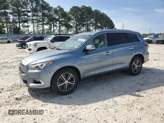 2019 Infiniti QX60 Luxe z VIN 5N1DL0MN1KC505153, wystawiony jako Copart lot #53832285 z przebiegiem 87 080 mil mil oraz Szkoda całkowita • Salvage title. Historia ofert i sprzedaży dostępna na DreamBid. Obrazek 1.