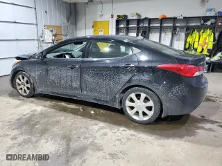 2013 Hyundai Elantra Limited PZEV with VIN 5NPDH4AE9DH293367, listed as a Copart auction lot 42406695 with 132,008 mi miles and Salvage Title. Bid and sale history available at carsss.com. Image 2.