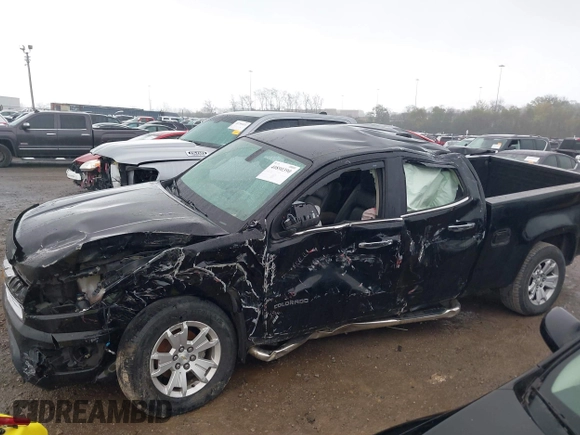 2016 Chevrolet Colorado 4WD LT with VIN 1GCGTCE36G1243584, listed as a IAAI auction lot 40890390 with 1 mi miles. Bid and sale history available at carsss.com. Image 17.