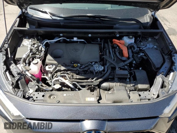 2024 Toyota RAV4 XSE with VIN JTMFB3FV7RD185694, listed as a Copart auction lot 57692835 with 11,900 mi miles and Salvage title. Bid and sale history available at DreamBid. Image 12.
