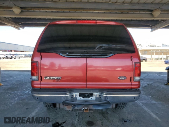 2004 Ford Excursion Special Serv с VIN 1FMNU41S74EA00227, выставлен на аукционе Copart как лот 65231825 с пробегом 63 875 миль миль и Списание • Salvage title. История ставок и продаж доступна на DreamBid. Изображение 6.
