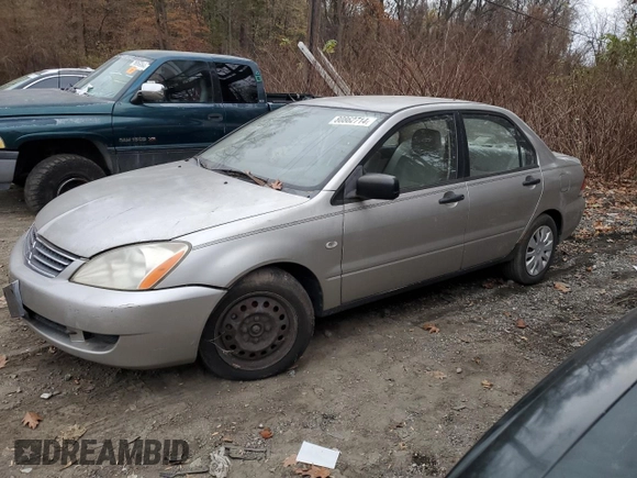2006 Mitsubishi Lancer ES with VIN JA3AJ26E16U036960, listed as a Copart auction lot 80862714 with 0 mi miles and Salvage Title. Bid and sale history available at carsss.com. Image 1.