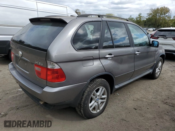 2004 BMW X5 3.0i with VIN 5UXFA13544LU44733, listed as a Copart auction lot 73440874 with 102,868 mi miles and Clean Title. Bid and sale history available at carsss.com. Image 3.