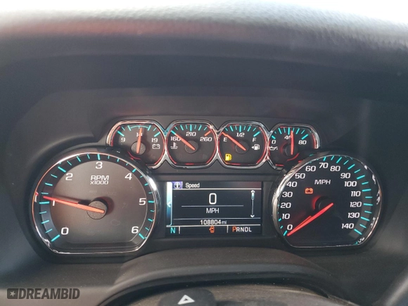 2018 Chevrolet Tahoe LS with VIN 1GNSKAKC6JR156614, listed as a Copart auction lot 44803535 with 108,804 mi miles and Salvage Title. Bid and sale history available at carsss.com. Image 9.
