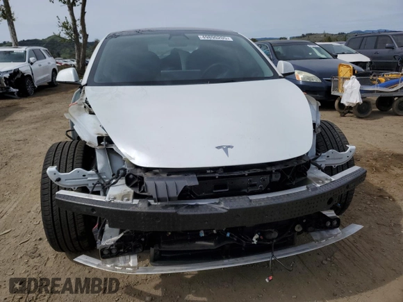 2022 Tesla Model 3 Long Range with VIN 5YJ3E1EB0NF123224, listed as a Copart auction lot 49890205 with 68,594 mi miles and Salvage Title. Bid and sale history available at DreamBid. Image 5.