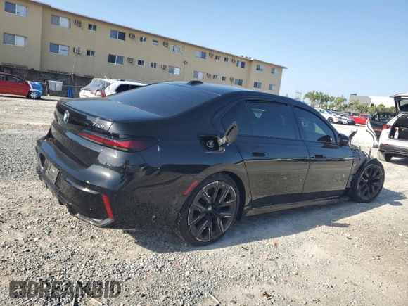 2023 BMW 7 Series 740i с VIN WBA23EH09PCM61561, выставлен на аукционе Copart как лот 51762815 с пробегом 50 526 миль миль и На запчасти • Non repairable. История ставок и продаж доступна на DreamBid. Изображение 3.