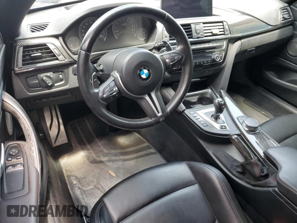 2018 BMW M4 with VIN WBS4Y9C51JAC86230, listed as a Copart auction lot 67757584 with 42,704 mi miles and Salvage Title. Bid and sale history available at carsss.com. Image 8.