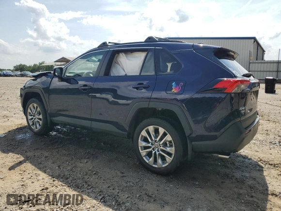 2025 Toyota RAV4 XLE Premium with VIN 2T3C1RFV6SW367064, listed as a Copart auction lot 54419605 with 5,916 mi miles and Salvage title. Bid and sale history available at DreamBid. Image 2.