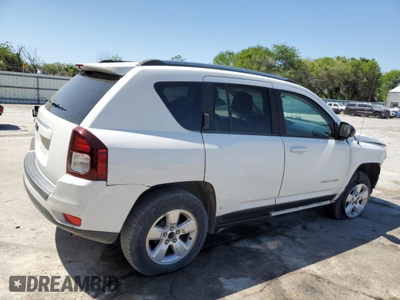 2014 Jeep Compass Sport with VIN 1C4NJCBA5ED671061, listed as a Copart auction lot 51953315 with 81,530 mi miles and Salvage Title. Bid and sale history available at DreamBid. Image 3.