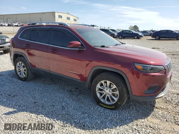 2019 Jeep Cherokee Latitude with VIN 1C4PJMCB5KD244917, listed as a Copart auction lot 51014925 with 90,127 mi miles and Salvage Title. Bid and sale history available at carsss.com. Image 4.