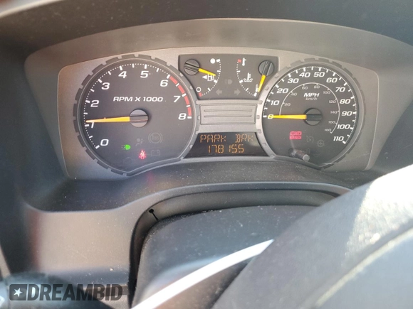 2004 GMC Canyon SLE Z85 with VIN 1GTCS196748109180, listed as a Copart auction lot 86490604 with 178,155 mi miles and Salvage Title. Bid and sale history available at carsss.com. Image 9.