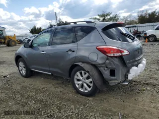 2014 Nissan Murano S with VIN JN8AZ1MW7EW532109, listed as a Copart auction lot 50114335 with 85,184 mi miles and Salvage Title. Bid and sale history available at carsss.com. Image 2.