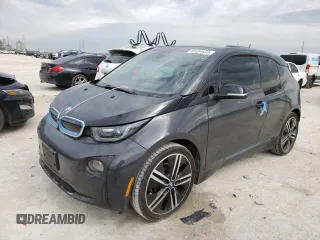 2015 BMW i3 with VIN WBY1Z2C5XFV555688, listed as a Copart auction lot 46434433 with 0 mi miles. Bid and sale history available at carsss.com. Image 1.