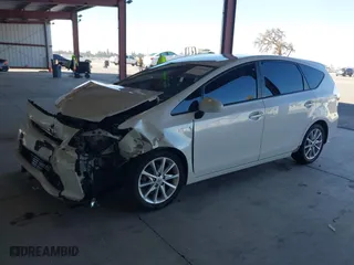 2012 Toyota Prius v Two with VIN JTDZN3EU5C3153353, listed as a IAAI auction lot 41408903 with 157,538 mi miles. Bid and sale history available at carsss.com. Image 17.