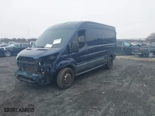 2017 Ford Transit Van with VIN 1FTYR2CM7HKA96034, listed as a IAAI auction lot 41536712 with 237,592 mi miles. Bid and sale history available at carsss.com. Image 17.