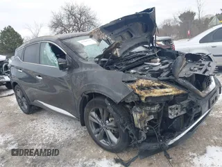 2020 Nissan Murano Platinum z VIN 5N1AZ2DS5LN156412, wystawiony jako IAAI lot #41345775 z przebiegiem Nie podano mil oraz . Historia ofert i sprzedaży dostępna na DreamBid. Obrazek 1.
