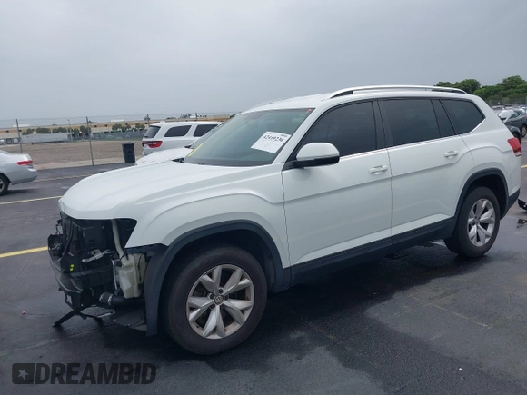 2018 Volkswagen Atlas S z VIN 1V2AP2CA7JC599090, wystawiony jako IAAI lot #42419230 z przebiegiem 81 176 mil mil oraz . Historia ofert i sprzedaży dostępna na DreamBid. Obrazek 18.