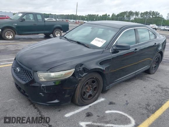 2014 Ford Police Interceptor with VIN 1FAHP2MKXEG105669, listed as a IAAI auction lot 42240752 with 133,148 mi miles and . Bid and sale history available at DreamBid. Image 2.